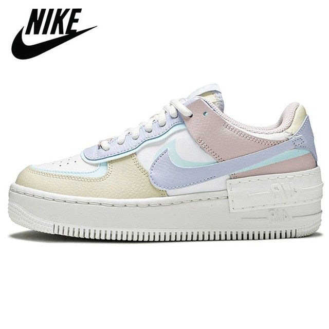 Hot Sale Original Sneakers NIKE-Zapatillas Air Force 1 Shadow Low AF1 Skate Shoes Women's Sports Flat Shoes 36 40 - Virtual Blue Store