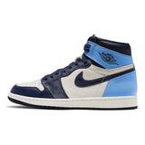 Chaussures de basket-ball originales Air Jordan 1 pour hommes et femmes taille 36-45 CU2803-200 #4 - Virtual Blue Store