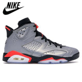 Air Jordan 6 Basketball Shoes Infrared Black UNC Blue Tinker Wheat Brown Sneaker High Cut Summer Footwear - Virtual Blue Store