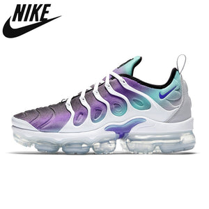 2021 Original Air Vapormax TN Plus Running Shoes Air Cushion Bleached Cool Grey Midnight Navy Triple Black Unisex Shoes 36-45 - Virtual Blue Store