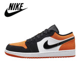 Authentic men Nlke Air Jordan 1 Travis Scott Low Retro Original OG Low Aj1 Men Basketball Shoes Outdoor Sport men and women - Virtual Blue Store