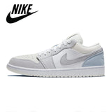 Authentic men Nlke Air Jordan 1 Travis Scott Low Retro Original OG Low Aj1 Men Basketball Shoes Outdoor Sport men and women - Virtual Blue Store