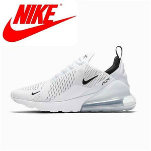 Authentic original Air Max 270 Running Shoes For Men Sport Outdoor Shoes Woman's Unisex Sneakers  Breathable For Men AH8050-100 EUR Size - Virtual Blue Store