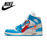 New Arrival Original Air Jordan 1 X Off White AJ1 Basketball Shoes Leisure Shoes Most Popular Classical Shoes Breathable