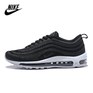 Original air max 97 sean wotherspoon almofada de ar sapatos masculinos tamanho 40-46 fosco prata arco-íris - Virtual Blue Store