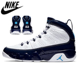 Authentic Air 9 High Gym Red Men Basketball Sneakers Breathable Air 9 Obsidian size 40-47 - Virtual Blue Store