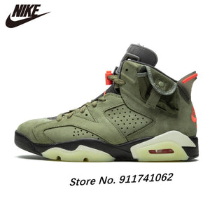 Original Air 6 Black Infrared Basketball Shoes RETRO CNY Sport Sneaker TS Green - Virtual Blue Store
