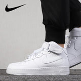 Original  Fashion High-top  Air Force 1 AF1 Men's Skateboarding Shoes Sports Wear Resistant Outdoor Women Sneakers