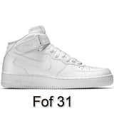 Men Air Force 1 Retro Low Utility Just Do It Pack Triple White Black Men Basketball Women Mid '07 Sports Sneakers Running Shoes - Virtual Blue Store