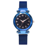 Ladies Magnetic Starry Sky Clock Luxury Women Watches Fashion Diamond Female Quartz Wristwatches Relogio Feminino Zegarek Damski - Virtual Blue Store