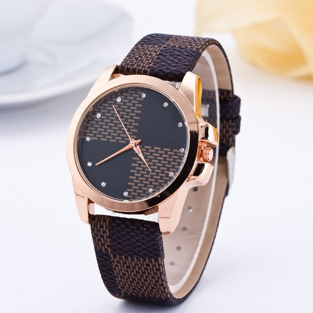Women Watches reloj mujer Fashion Luxury brand Bear Quartz Wristwatches Leather Belt Casual Watch Clock Gift Relogio Feminino - Virtual Blue Store