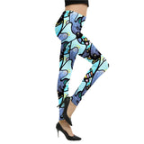 YSDNCHI Fitness Printing Leggings Workout Sports Running Sexy Pants Stretch Push Up Gym Wear Elastic Gym High Elastic Legins - Virtual Blue Store
