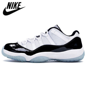 Authentic  Air aj Retro 11 Low Concord Bred Comfortable Outdoor Breathable Men and Women Basketball Shoes Sports Sneakers - Virtual Blue Store