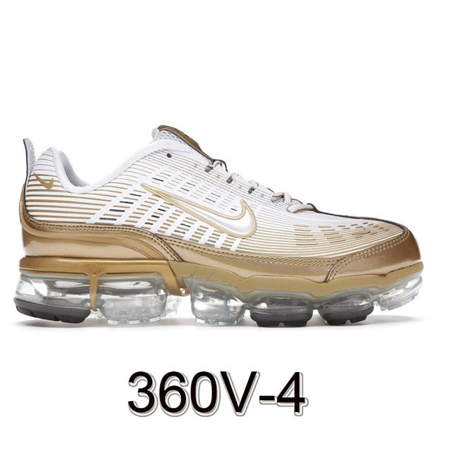 Air Vapormax 360 OG Grey Red Triple White Black Mens Running Shoes Women Air Max Froce 1 Trainers Sneakers - Virtual Blue Store