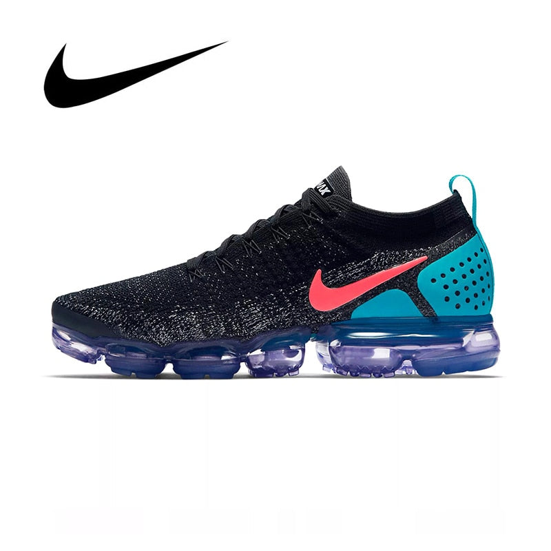 Original AIR VAPORMAX FLYKNIT 2 Running Shoes Men's Zapatilla De Deporte Hombre Sports Shoes Chaussure Homme Sneakers Off White - Virtual Blue Store