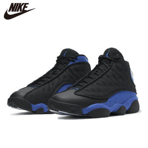 Men's Air AJ 13 Basketball Shoes Retro Cap & Gown HYPER ROYAL LUCKY GREEN - Virtual Blue Store