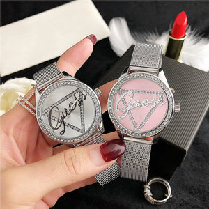 reloj mujer New brand luxury women's watches ladies Dress diamond watch women Rhinestone Wrist Watch silver Bracelet Clock - Virtual Blue Store