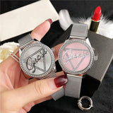 reloj mujer New brand luxury women's watches ladies Dress diamond watch women Rhinestone Wrist Watch silver Bracelet Clock