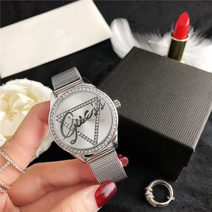 reloj mujer New brand luxury women's watches ladies Dress diamond watch women Rhinestone Wrist Watch silver Bracelet Clock - Virtual Blue Store