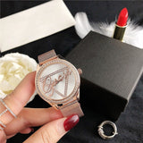 reloj mujer New brand luxury women's watches ladies Dress diamond watch women Rhinestone Wrist Watch silver Bracelet Clock - Virtual Blue Store