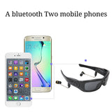 Mini Sunglasses Camera with Bluetooth Headset Sports Video Recorder Polarized Lens Sun Glass 1080P Camcorder for Running Cycling - Virtual Blue Store