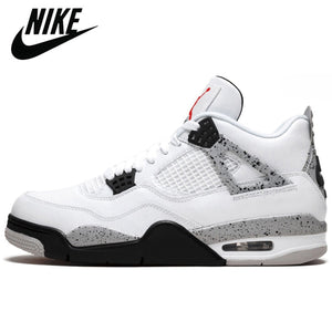 Air AJ 4 Retro Men Basketball Shoes Cactus Jack White Cement Motosports Alternative 89 Male Trainer Sports Sneakers - Virtual Blue Store
