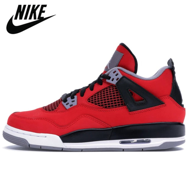 Men Basketball Shoes University Blue Varsity Royal Black Cement Retro 4 Fire Red Neon Taupe Haze UNC Trainers Sneakers Sports - Virtual Blue Store