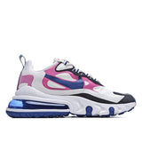 Original New Arrival AIR MAX 270 V2 Men's and women's casual shoes running shoes REACT Men's Running Shoes Sneakers - Virtual Blue Store