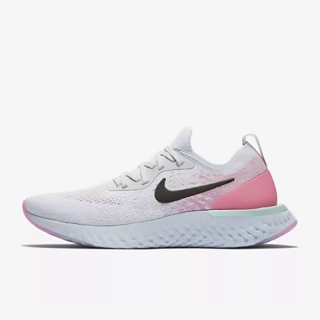 High quality Flyknit Epic React breathable running shoes for men and women knitted design lightweight and comfortable sneakers - Virtual Blue Store