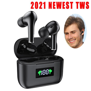 LED TWS Wireless Earbuds Bluetooth Headphones Hifi 5.0 Earphone Sport Earpiece Headset For Xiaomi All phones - Virtual Blue Store