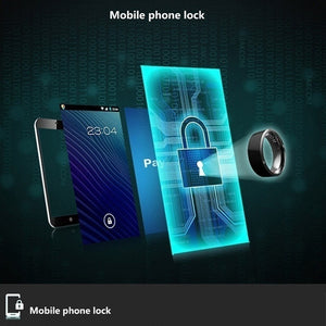 New NFC Smart Ring Finger Digital Ring Smart Wear Connect Phone Equipment Magic Ring Stainless Steel Fashion Jewelry Rings - Virtual Blue Store