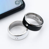 Fashion Men's Ring New Technology NFC Smart Finger Digital Ring for Android Phones with Functional Couple Stainless Steel Ring - Virtual Blue Store