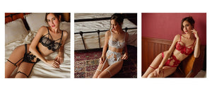 valentine's day sexy lingerie hot black lace deep_v neck teddy sexy underwear erotic lingerie lenceria sexy costumes - Virtual Blue Store