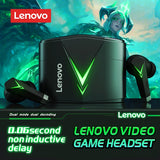 Lenovo LP6 TWS Earphone Wireless Bluetooth V5.0  Sport Headphones Gaming Headse:No-Delay, in-Ear Sports, Universal Apple Android - Virtual Blue Store