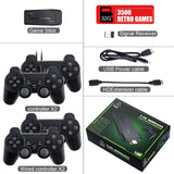 DATA FROG Game Console With 2.4G Wireless Controller HD Output Video Game Console 600 Classic Game For GBA Family TV Retro Game