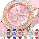 Women's Watch Candy Color Strap Wristwatch Male Male Female Quartz Men Watches Ladies Girls Clock Gifts Hour Reloj Wristwatch - Virtual Blue Store