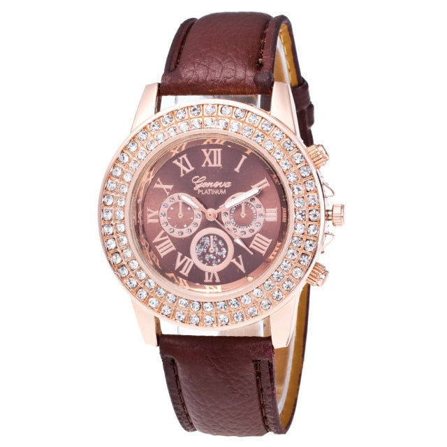 Women's Watch Candy Color Strap Wristwatch Male Male Female Quartz Men Watches Ladies Girls Clock Gifts Hour Reloj Wristwatch - Virtual Blue Store