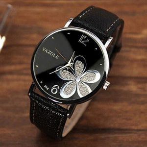 Top Brand Luxury Classic Women's Casual Quartz Leather Band Strap Watch Round Analog Clock Wrist Watches - Virtual Blue Store