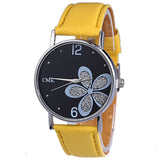 Top Brand Luxury Classic Women's Casual Quartz Leather Band Strap Watch Round Analog Clock Wrist Watches - Virtual Blue Store