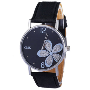 Top Brand Luxury Classic Women's Casual Quartz Leather Band Strap Watch Round Analog Clock Wrist Watches - Virtual Blue Store