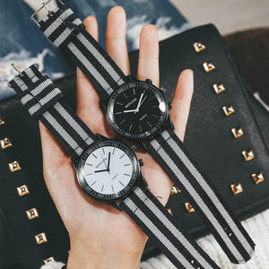 2020 Ladies Watches Women Ultra Thin Watches Geneva Nylon Strap Quartz Watch Casual Women Watches - Virtual Blue Store