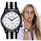 2020 Ladies Watches Women Ultra Thin Watches Geneva Nylon Strap Quartz Watch Casual Women Watches - Virtual Blue Store