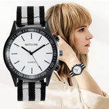 2020 Ladies Watches Women Ultra Thin Watches Geneva Nylon Strap Quartz Watch Casual Women Watches - Virtual Blue Store