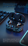 Wireless Headphones Gaming Earphones Bluetooth V5.1 Low Latency Game Headsets 8D Stereo Music Earbuds IPX6 Waterproof With Mic - Virtual Blue Store