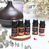 Lagunamoon 10ml*16pcs Kit Fragrance Oil Set Ylang Jasmine Lily Fresh Linen Sandalwood Diffuser Oil Essential Oil for Candle Soap - Virtual Blue Store