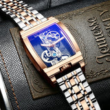 Fashion Mens Tourbillon Watch Luxury Waterproof Advance Sports Skeleton Automatic Mechanical Men Watches Wristwatch Men Clock - Virtual Blue Store