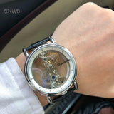 New Arrived Fashion Mens Tourbillon Watch Luxury Waterproof Advance Sports Automatic Mechanical Wristwatch Men Clock