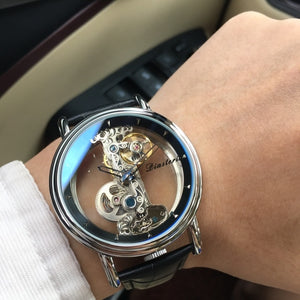 New Arrived Fashion Mens Tourbillon Watch Luxury Waterproof Advance Sports Automatic Mechanical Wristwatch Men Clock - Virtual Blue Store