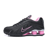 zapatillas de deporte Sport Shoes Men's Column R4 Sneakers Women Colorful Waterproof Marathon Running Shose R4-21 Black Pink