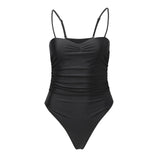 2021 New Sexy One Piece Swimsuit Women Leopard Swimwear Cut Out Bathing Suit Summer Push Up Monokini Swim Suit Beach Wear Female - Virtual Blue Store